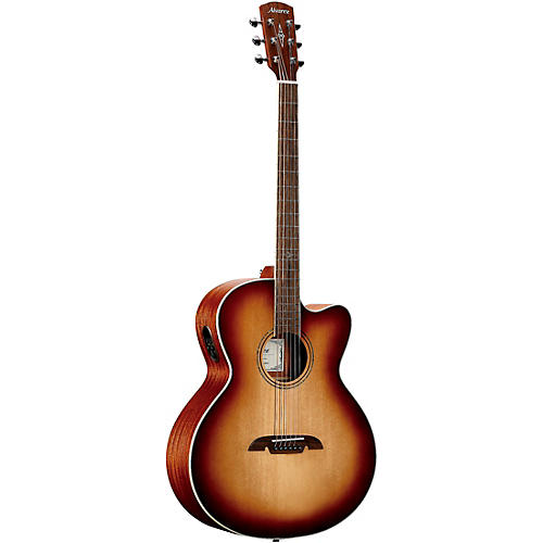 Alvarez ABT60CE Baritone Acoustic-Electric Guitar Shadow Burst - musicians--Friend