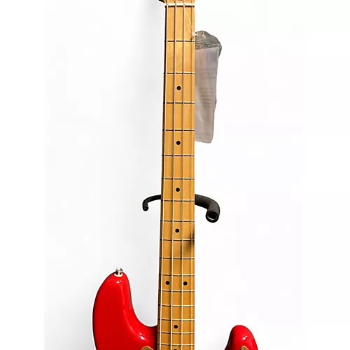 Used Fender Vintera 50s Precision Bass Red Electric Bass Guitar Red - musicians--Friend