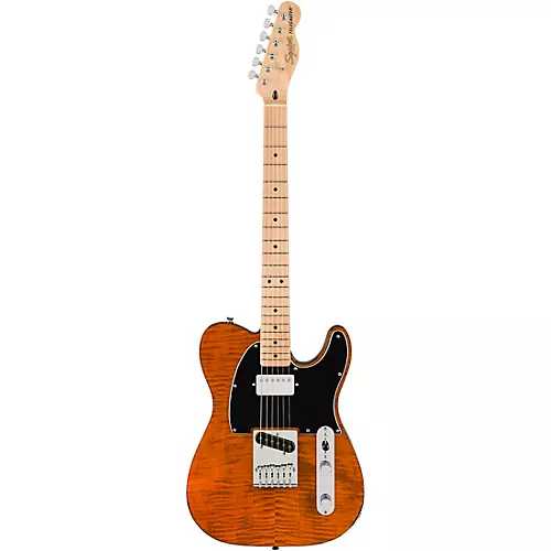Squier Affinity Series Telecaster FMT SH Maple Fingerboard Electric Guitar Mocha - musicians--Friend