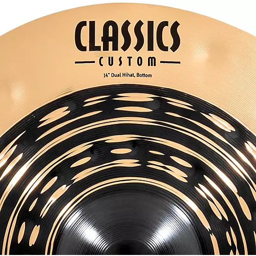 MEINL Classics Custom Dual HiHat Cymbal Pair 15 in. - musicians--Friend