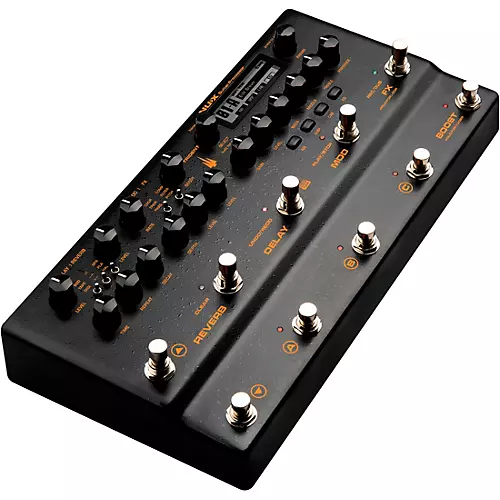 NUX TRIDENT NME-5 Guitar Processor With Amps, IR Loader, FX and Phrase Looper Black - musicians--Friend