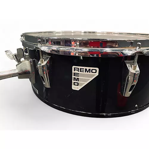 Used Remo 4 piece Legero Black Drum Kit Black - musicians--Friend