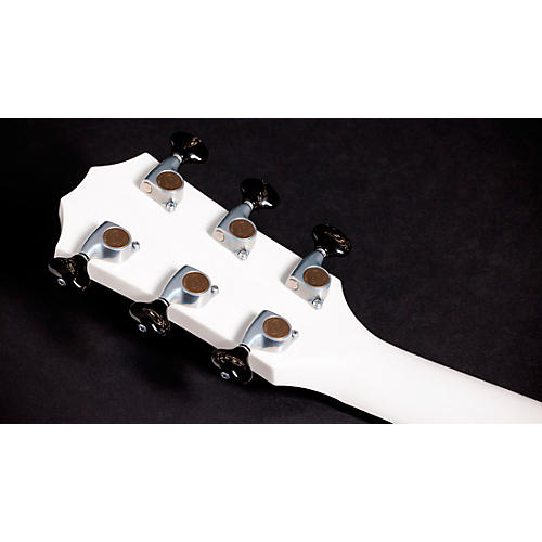 Taylor Custom Torrefied Sitka Spruce-Neo-Tropical Mahogany Grand Pacific Acoustic-Electric Guitar Pearl White - musicians--Friend