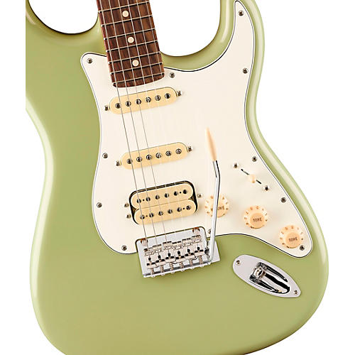 Fender Player II Stratocaster HSS Rosewood Fingerboard Electric Guitar Birch Green - musicians--Friend