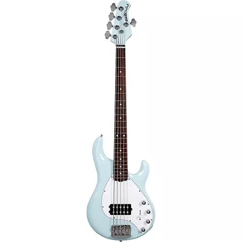 Ernie Ball Music Man StingRay5 Special H 5-String Electric Bass Guitar Black and Chrome - musicians--Friend