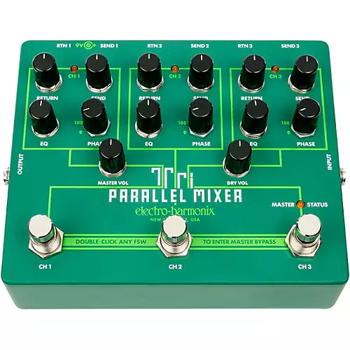 Electro-Harmonix Tri Parallel Mixer Pedal - musicians--Friend