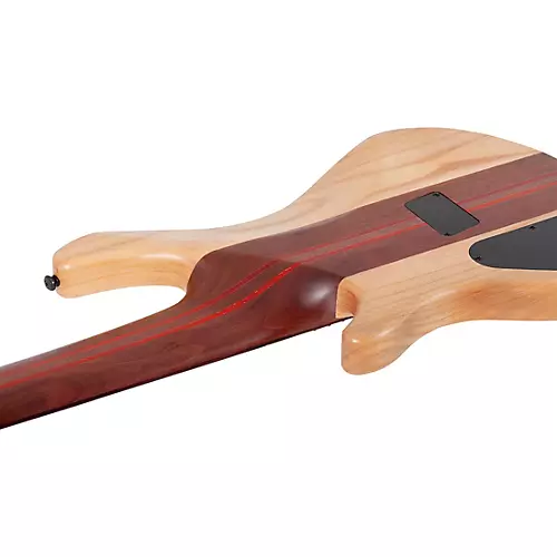 Schecter Guitar Research Charles Berthoud CB-6 6-String Electric Bass Guitar Natural Satin - musicians--Friend