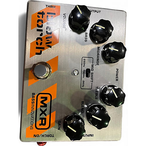Used MXR blow torch Bass Effect Pedal - musicians--Friend