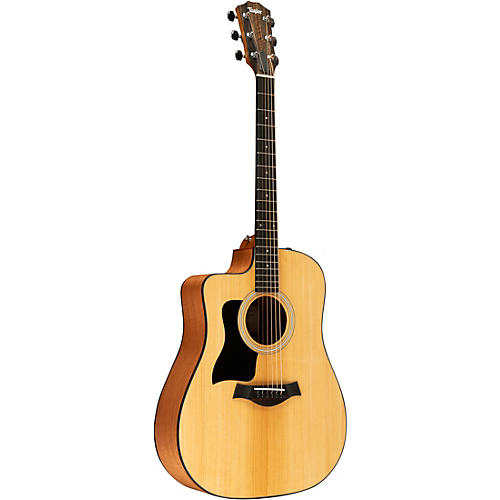 Taylor 110ce Dreadnought Left-Handed Acoustic-Electric Guitar Natural - musicians--Friend
