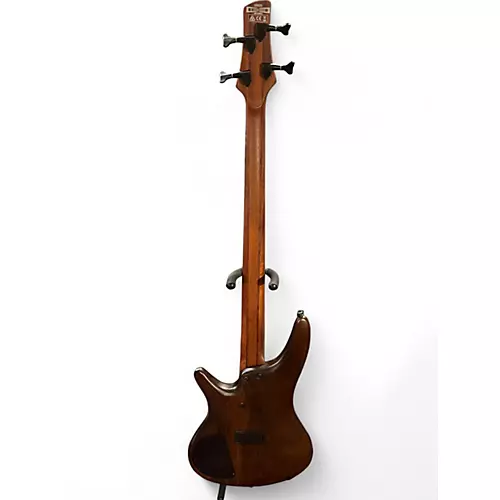 Used Ibanez SR600 Brown Electric Bass Guitar Brown - musicians--Friend
