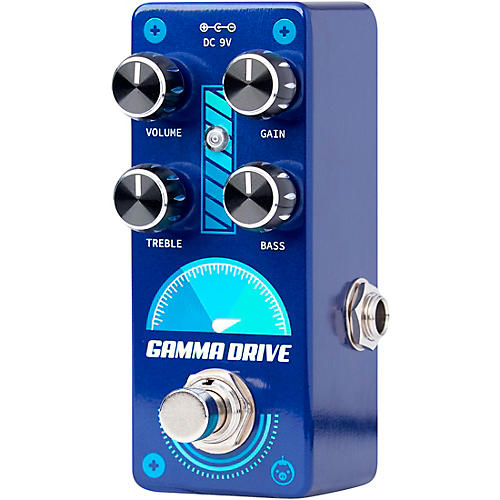 Pigtronix Gamma Drive Overdrive Effects Pedal Blue - musicians--Friend