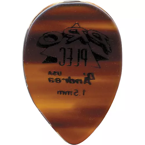 D'Andrea Pro Plec Guitar Picks Small Pointed Teardrop - One Dozen Shell 1.5 mm - musicians--Friend