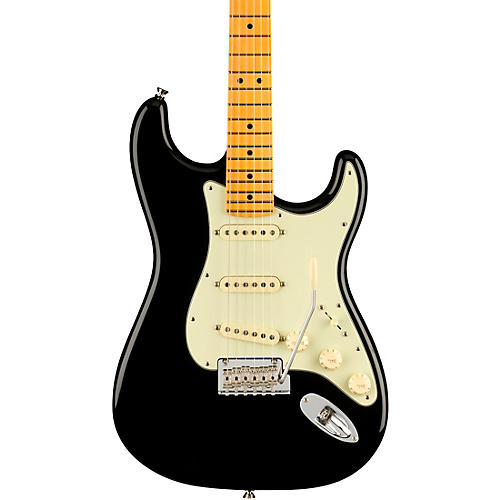 Fender American Professional II Stratocaster Maple Fingerboard Electric Guitar Black - musicians--Friend