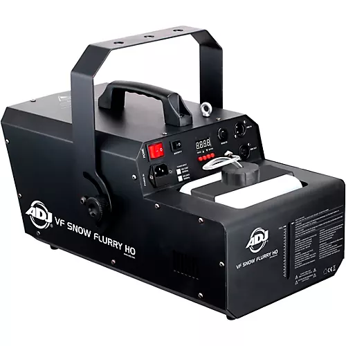 American DJ VF SNOW FLURRY HO High Output Simulated Snow Machine Variable Control Remote Included - musicians--Friend
