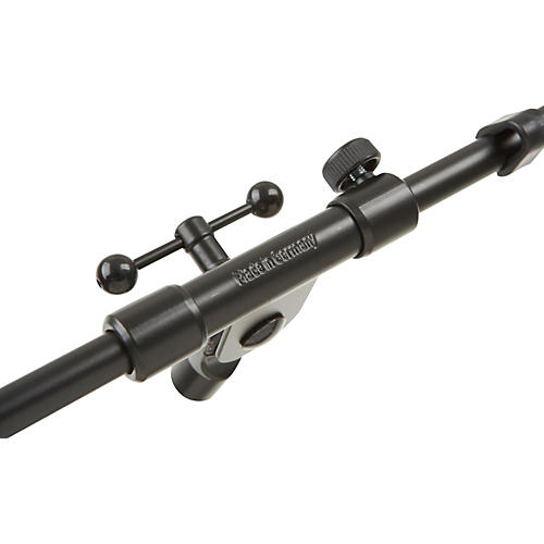 K&M Telescopic Boom Arm - 2-Piece Black - musicians--Friend