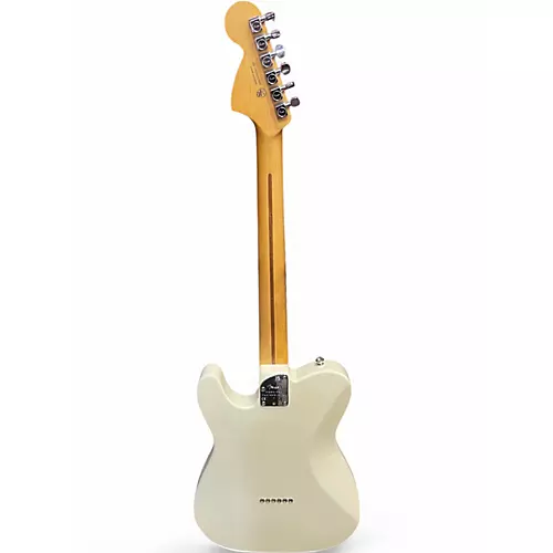 Used Fender American Professional Telecaster Deluxe Shawbucker White Solid Body Electric Guitar White - musicians--Friend