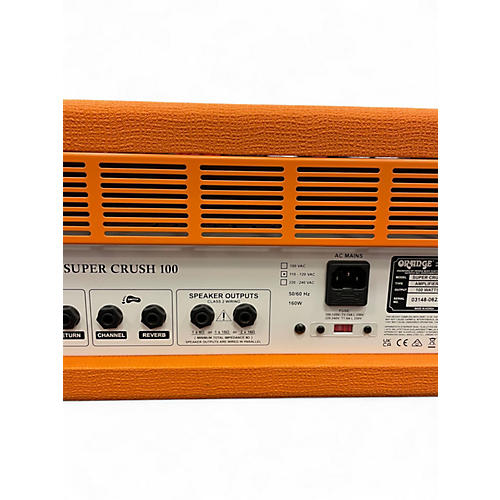 Used Orange Amplifiers SUPER CRUSH 100 Solid State Guitar Amp Head - musicians--Friend