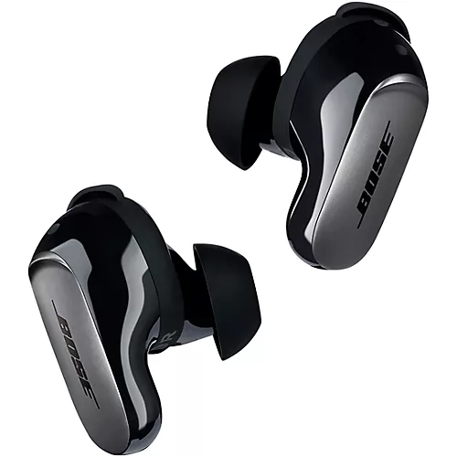 Bose QuietComfort Ultra Wireless Black Noise Cancelling Earbuds - musicians--Friend