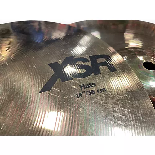 Used SABIAN 14in XSR HATS Cymbal 33 - musicians--Friend