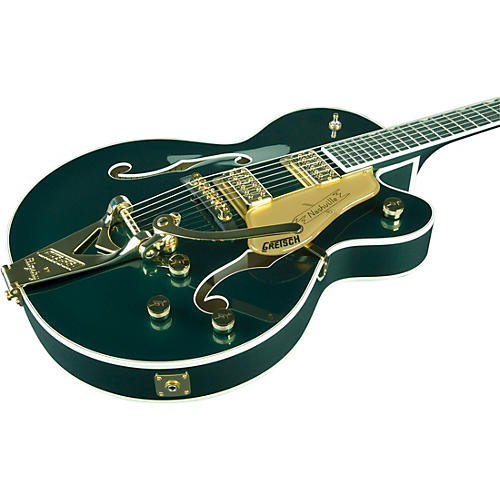 Gretsch Guitars Nashville Hollow Body with String-Thru Bigsby and Gold Hardware Electric Guitar Midnight Sapphire - musicians--Friend