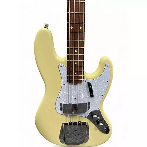 Used Fender 60th Anniversary Road Worn Jazz Bass  Refinished Olympic White Electric Bass Guitar Refinished Olympic White - musicians--Friend