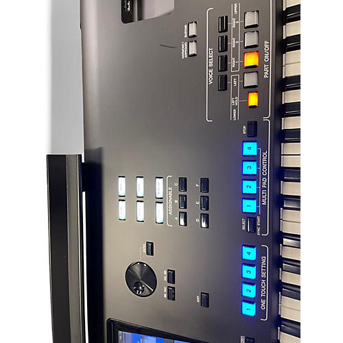Used Yamaha GENOS 76 Key Keyboard Workstation - musicians--Friend