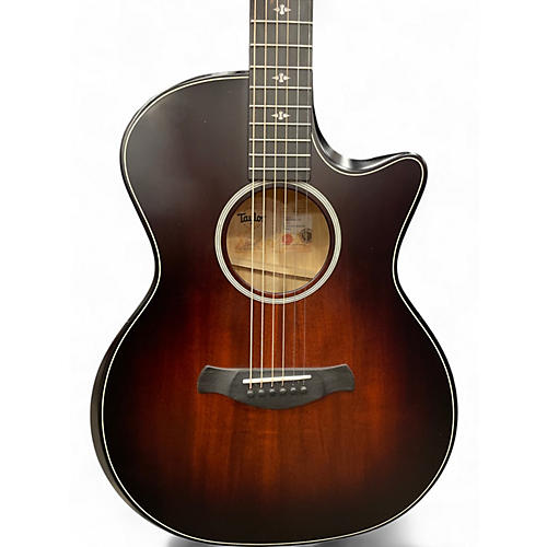 Used Taylor 324CE Builder's Edition Shaded Edge Burst Acoustic Electric Guitar Shaded Edge Burst - musicians--Friend