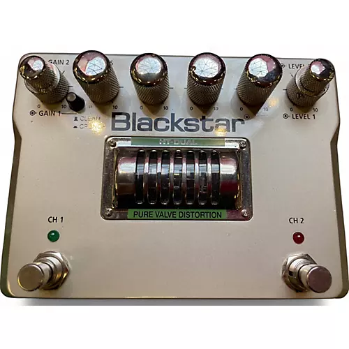 Used Blackstar HT-Dual Tube Dual Distortion Effect Pedal - musicians--Friend