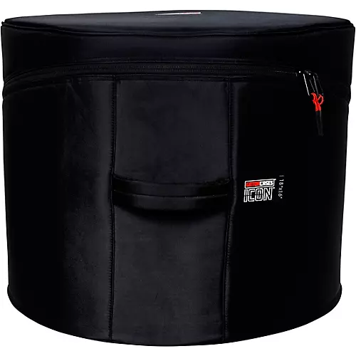 Gator Icon Floor Tom Bag 16 x 14 in. Black - musicians--Friend