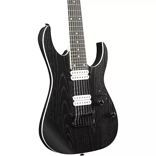 Ibanez Prestige RGR752AHBF 7-String Electric Guitar Weathered Black - musicians--Friend