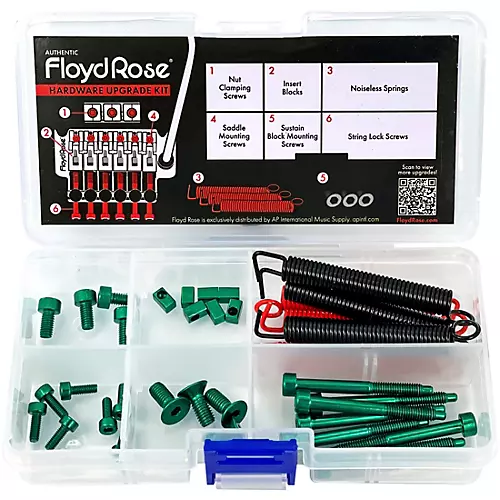 Floyd Rose Stainless Steel Hardware Upgrade Kit Pink - musicians--Friend