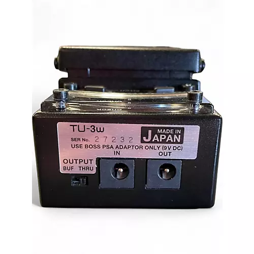 Used BOSS TU3W Waza Craft Chromatic Tuner Pedal - musicians--Friend