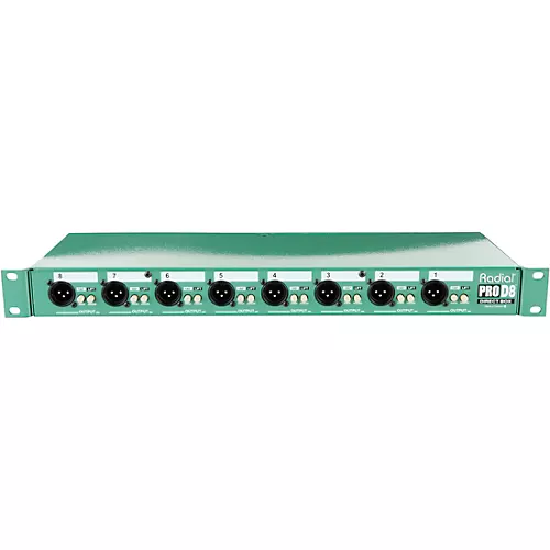 Radial Engineering ProD8 Eight Channel Rackmount DI - musicians--Friend