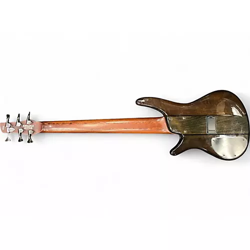 Used Ibanez SR706 6 String Trans Black Electric Bass Guitar Trans Black - musicians--Friend