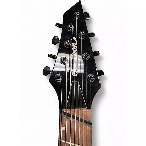 Used Jackson DKAF8 Black Solid Body Electric Guitar Black - musicians--Friend