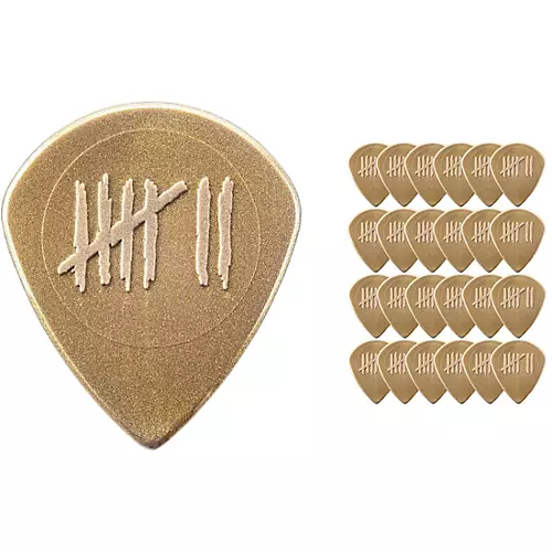 Dunlop Mick Thomson Custom Jazz III XL Nylon Guitar Picks 1.0 mm 6 Pack - musicians--Friend