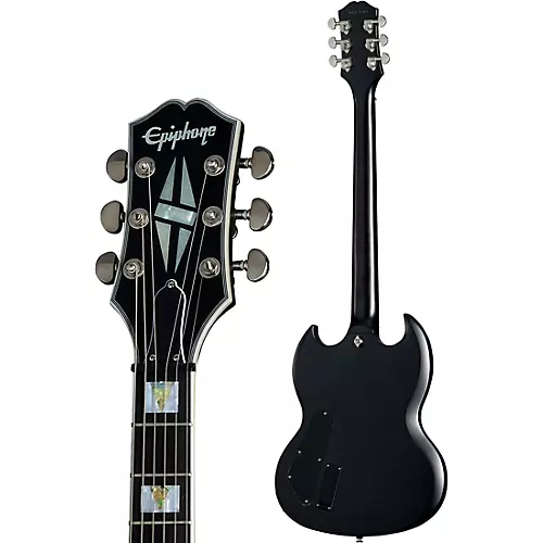 Epiphone SG Prophecy Electric Guitar Aged Jet Black Metallic - musicians--Friend