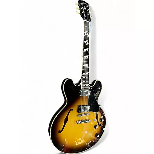 Used 2023 Gibson ES345 Tobacco Sunburst Hollow Body Electric Guitar Tobacco Sunburst - musicians--Friend