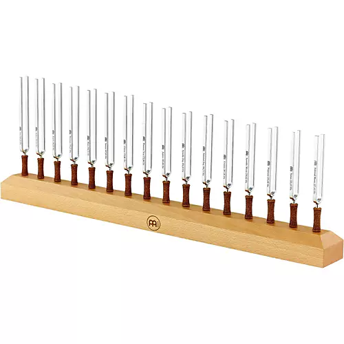 MEINL Sonic Energy Solid Beech Wood Tuning Fork Holder 16 Forks - musicians--Friend