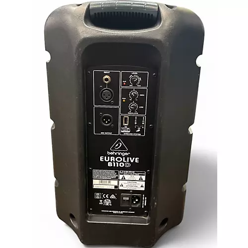 Used Behringer EUROLIVE B110D Powered Speaker - musicians--Friend