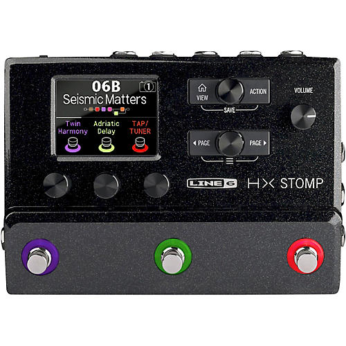 Line 6 HX Stomp Multi-Effects Processor Pedal - musicians--Friend