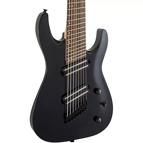Jackson X Series Dinky Arch Top DKAF8 Multi-Scale 8-String Electric Guitar Gloss Black - musicians--Friend