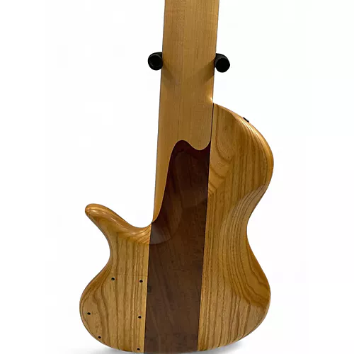 Used 2006 Elrick Platinum Hybrid Evolution Natural Quilted Maple Electric Bass Guitar Natural Quilted Maple - musicians--Friend