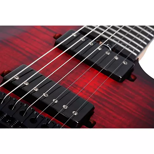 Schecter Guitar Research Sunset 7-String Extreme Electric Guitar Grey Ghost - musicians--Friend