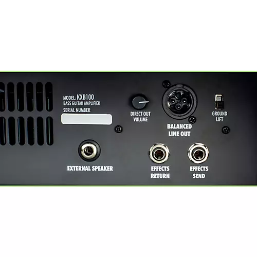 Kustom KXB100 100W 1x15 Bass Combo Amp - musicians--Friend