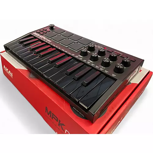 Used Akai Professional MPK Mini MIDI Controller - musicians--Friend