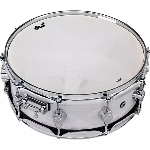 DW DWe Wireless Acoustic/Electronic Convertible Snare Drum 14 x 5 in. Lacquer Custom Specialty Black Cherry Metallic - musicians--Friend