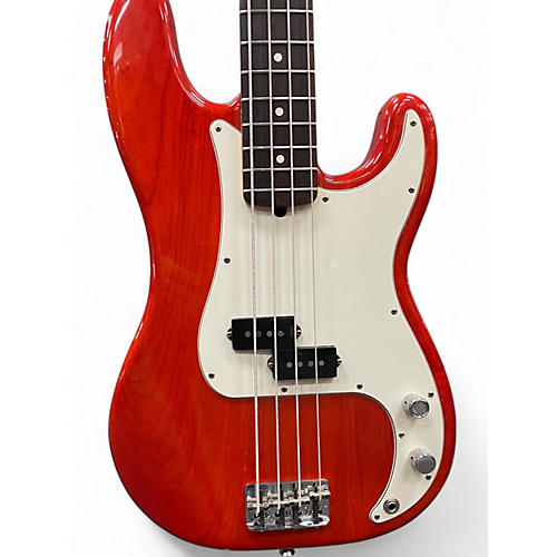 Used 2003 Fender AMERICAN PRECISION BASS SUNSET ORANGE TRANPARENT Electric Bass Guitar SUNSET ORANGE TRANPARENT - musicians--Friend