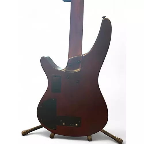 Used Ibanez SRH500F NATURAL BROWN BURST Electric Bass Guitar NATURAL BROWN BURST - musicians--Friend