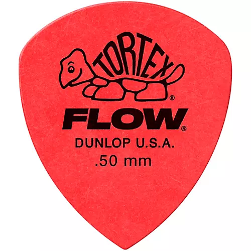 Dunlop Tortex Flow Guitar Picks STD-12/PLYPK 1.0 mm 12 Pack - musicians--Friend